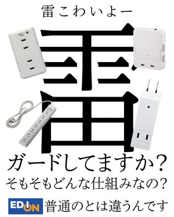 みなさん、雷ガードタップって使ってますか？