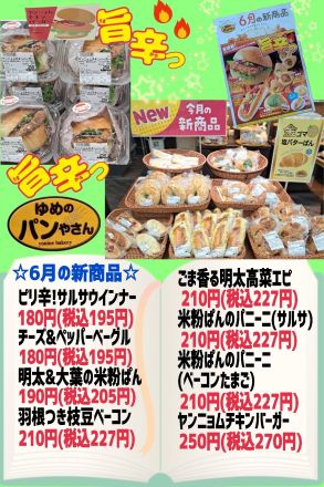 6月の新商品のご案内(*^^*)