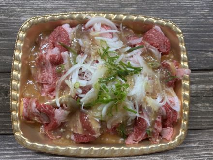 お肉売場から新商品のお知らせ