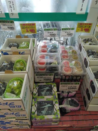 お供えのフルーツ揃ってます