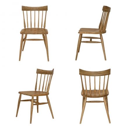 伝統と現代的なエッセンスが融合した美しいデザインのチェア。