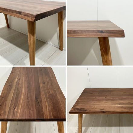 無垢材の持つ魅力を最大限に発揮したダイニングテーブル（190cm）