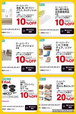 イオンお買い物アプリご利用で10%OFF!!