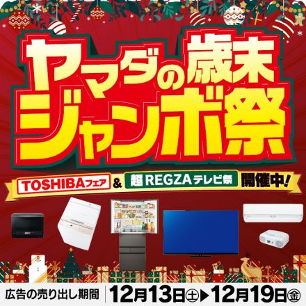 ヤマダの＼歳末ジャンボ祭／