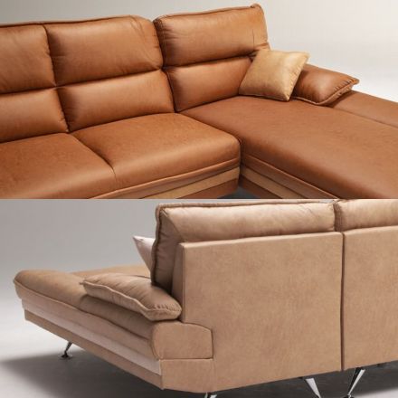 お部屋のレイアウトに合わせて左右のカウチを選べるソファ。