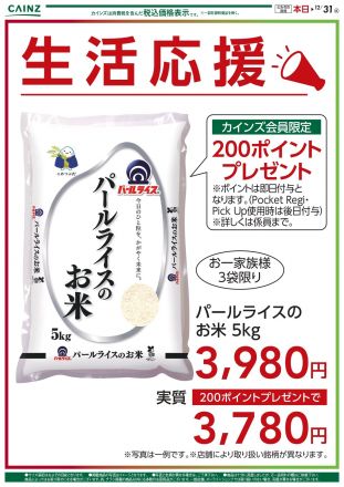 パールライスのお米 国内産 5kg★今だけ200ポイントプレゼント！