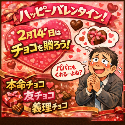 バレンタインチョコお買い忘れはありませんか？？