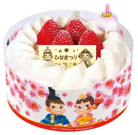 ひな祭りケーキのご案内です。