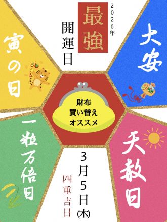 2026年最強開運日