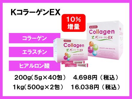 コダマ健康食品　3月はKコラーゲンEX セール！