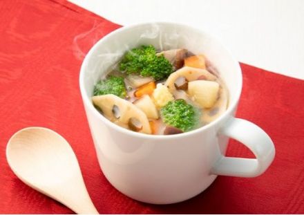 冬野菜たっふり生姜スープ