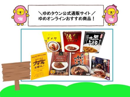【ゆめオンライン】おすすめ☆九州　レトルトカレー食べ比べセット