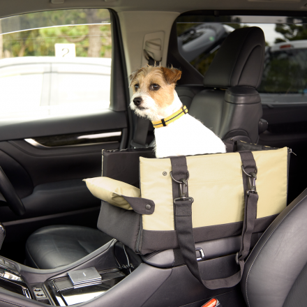 【ドライブキャリーベッド】ペットとのドライブを安全で快適に！