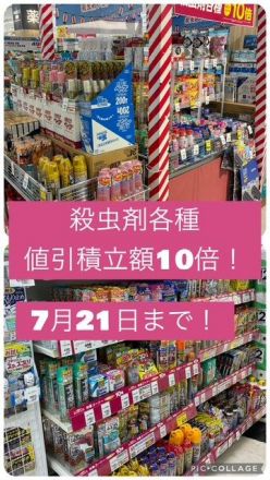 薬品売場よりお知らせ