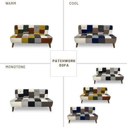 人気のパッチワークソファがビッグウッドオリジナルで登場！