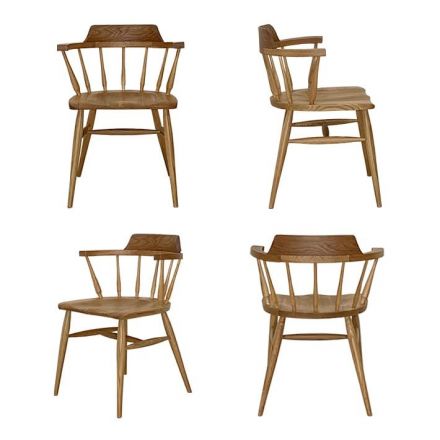 クラウン…王冠をイメージさせる美しいデザインのチェア。