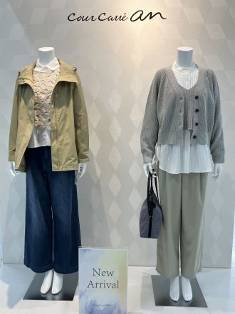 ２階 クールカレアンより春物新作入荷のご案内