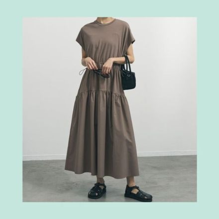 【ONWARD CROSSET Select】☆ と〜っても楽ちん！ティアードワンピのご紹介☆