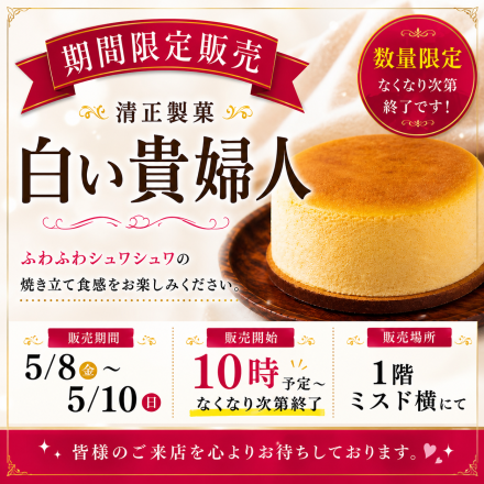 清正製菓　白い貴婦人