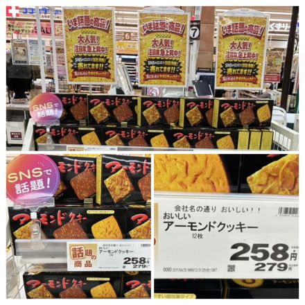 おいしい！！　アーモンドクッキー！