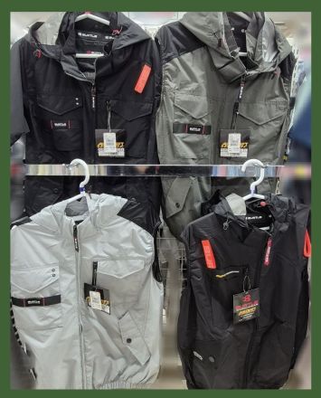 新作入荷！バートルは泡瀬衣料館で取扱中！