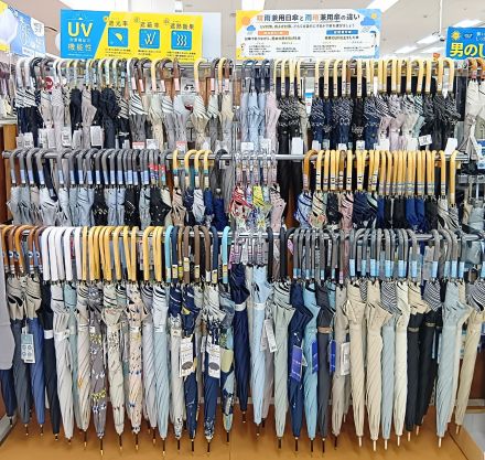 【衣料】晴レニモ雨ニモ負ケナイ。