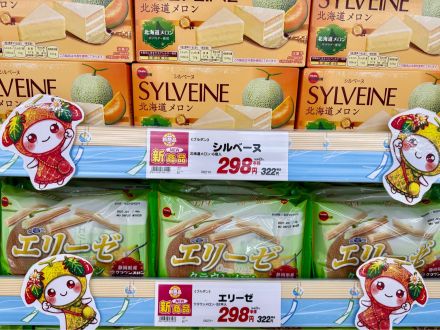 ＊：.｡☆新商品のメロン味☆。.:＊_