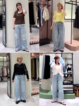 【専門店】レースデニムの再入荷