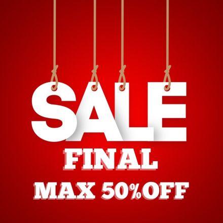 ファイナルSALEのお知らせ!!
