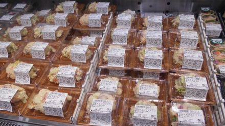 メッサシェフ監修メニュー「彩り野菜のサラダロール」_