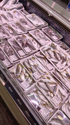 鮮魚コーナーより♪オークワ わくわくシティ尾崎店_