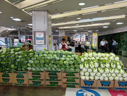 予告(^o^)青果コーナーより＼(^o^)／オークワ わくわくシティ尾崎店_