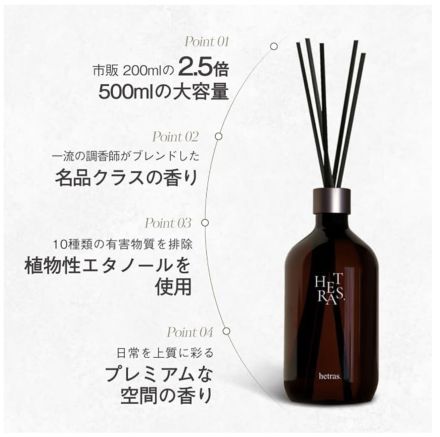 【マツモトキヨシ】韓国発フレグランス hetras取扱いしています！