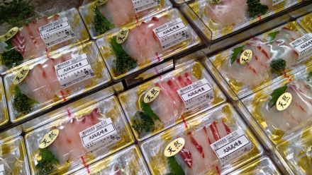 オークワ わくわくシティ尾崎店鮮魚コーナーより_
