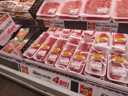 本日、お肉コーナー大注目！_
