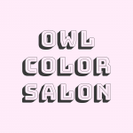 OWL color salonのチラシ